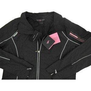 NEW $398 Polo Ralph Lauren Pink Pony Windbreaker Jacket! L Black Huge Pink Pony